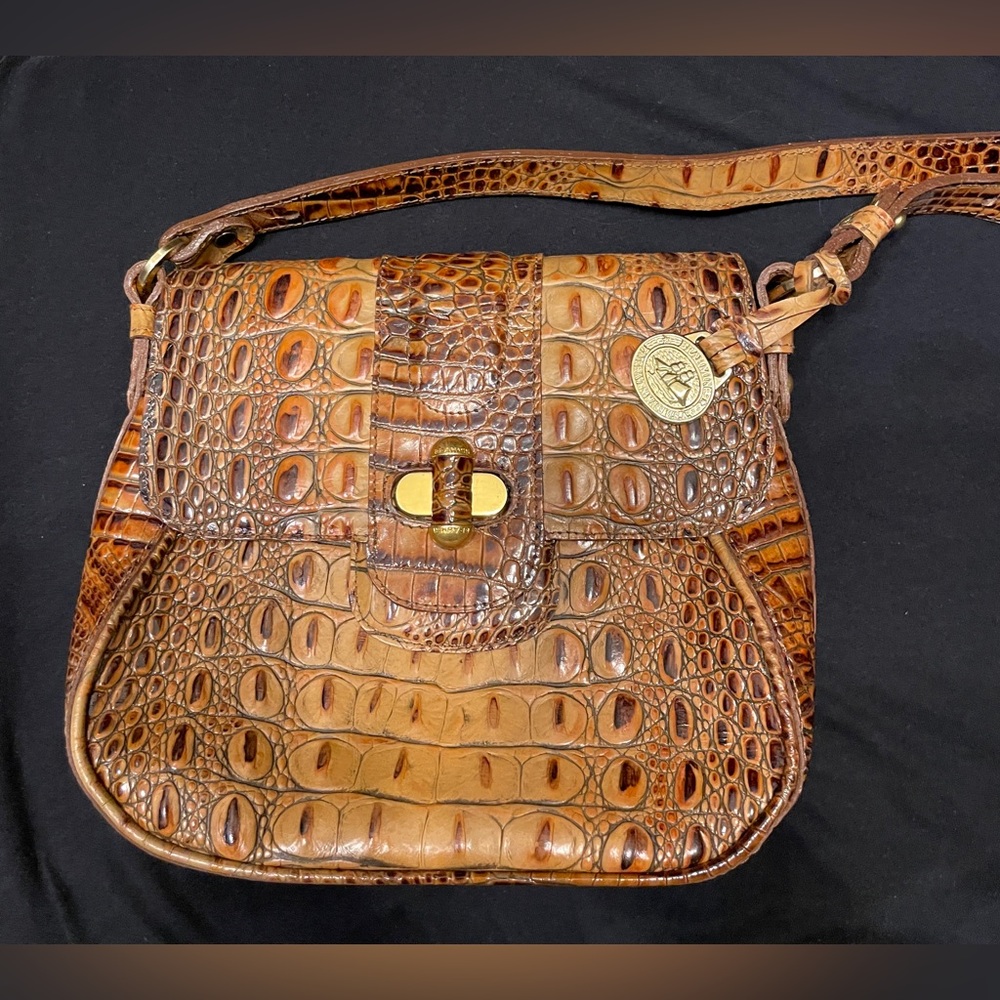 Brahmin Vintage Pecan Purse